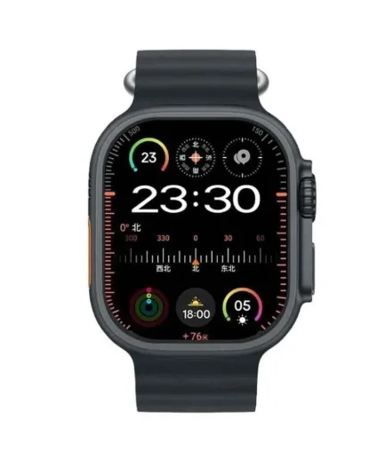 JHY Smart Watch Ultra 2 Black Akıllı Saat