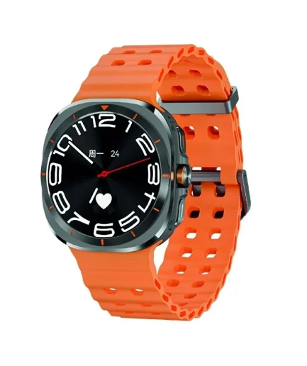 JHY Smart Watch Ultra 3 Akıllı Saat Turuncu