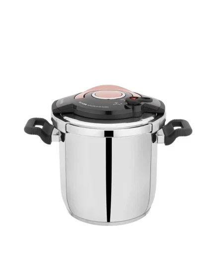 Schafer 1S0836-27001-ROS01 Cooky Düdüklü Tencere 7 L- Siyah/Rosegold